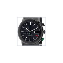 Gucci 101 G-Chrono Black PVD Mens Watch YA101331