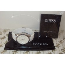 Guess Ladies Designer Watch In White