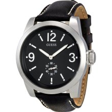 Guess Leather Mens Watch W10248G1