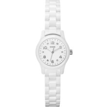 Guess Watch, Womens Color Pop White Polycarbonate Bracelet 26mm U75062