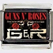 Guns n Roses #2 BEST custom photo ITALIAN 9mm CHARMSguns n r