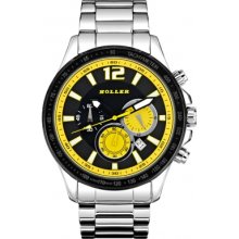 HLW2193-2 Holler Mens Invictus Yellow Watch