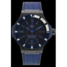 Hublot BB King All Black Blue Carat Watch 322.CI.1190.GR.1941.ABB09