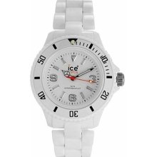 Ice Watch Classic Clear White Cl.we.u.p.09 Plastic Band