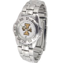 Idaho Vandals Sport Steel Band-Ladies Watch