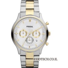 In Box Fossil Chronograph Men's Classic Watch Fs4643