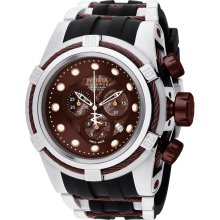 Invicta 0830 Men's Reserve Bolt Brown Dial Quartz Watch