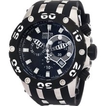 Invicta 0903 Men Watch Black Band Stainless Steel Case