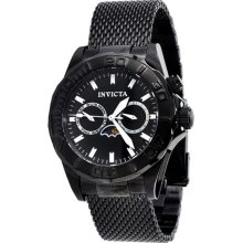 Invicta 10602 Men's Sea Wizard Swiss Black Ion Plated Stainless Steel