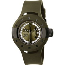 Invicta 11994 Men's S1 Rally Olive Green Dial Olive Green Rubber Strap Gmt Watch