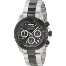 Invicta Men's 6934 Speedway Collection Chronograph Black/silver Tone Stainless