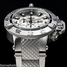 Invicta Mens Subaqua Noma Iii Swiss Made Chrono Solid Stainless Steel 500m Diver