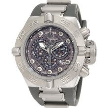 Invicta Subaqua Noma Iv Chronograph Grey Dial Grey Silicone Watch 1390