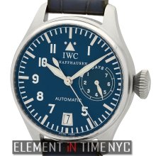 IWC Pilot Collection Big Pilot Platinum Blue Dial LTD ED