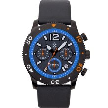 IZOD Journey Blue - Orange Sports Chronograph Wrist Watch