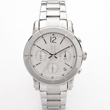 Jennifer Lopez Stainless Steel Chronograph Watch - Women