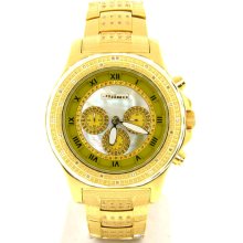 Jojino IJ-1004 Yellow Gold 1.00 ct Men's Diamond Watch