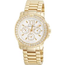 Juicy Couture Pedigree Gold Plated Ladies Watch 1900711