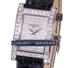 Kalla Rome Large (WG / Diamonds / Leather)