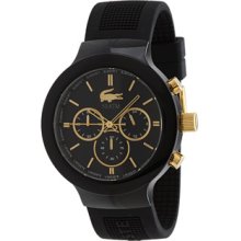 Lacoste 2010687 Watch Borneo Mens - Black Dial Resin Case Quartz Movement