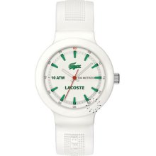 Lacoste Borneo White Dial Mens Watch 2010661