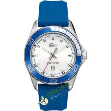 Lacoste Sport Navigator 2010551 White Dial Men's Watch 2 Years Warranty