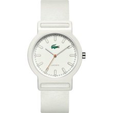 Lacoste Tokyo White Leather Ladies Watch 2010484