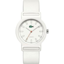 Lacoste Tokyo White Leather Ladies Watch 2010484 - White - Leather