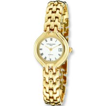 Ladies Charles Hubert Gold-plated Stainless Steel Watch