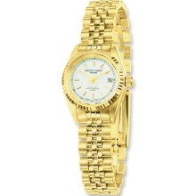 Ladies Charles Hubert IP-plated Off White Dial 25mm Watch