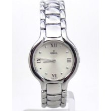 Ladies Ebel Beluga Ss White Dial Quartz Watch