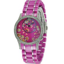 Ladies Ed Hardy Jazmine Pink Watch