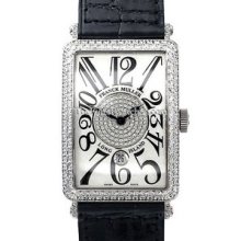 Ladies Franck Muller Pink Long Island Diamond Watch 1150 Sc Dt D1P