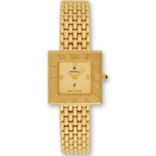 Ladies Kremena Gold-plated Champagne Dial Swiss Quartz Watch