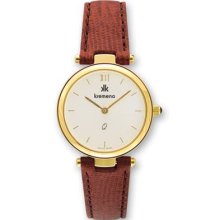 Ladies Kremena Gold-plated White Dial Quartz Analog Watch