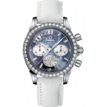 Ladies Omega De Ville Co-Axial Chronograph 4877.72.36 Watch