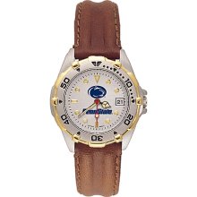 Ladies Penn State University All Star Watch With Leather Strap