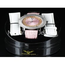 Ladies Real Diamonds Designer Diamond King Brand Jojo Rodeo Classy Style Watch