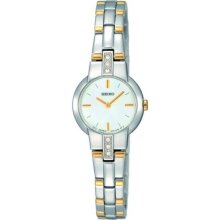 Ladies Seiko Classic Swarovski Watch Sujg49p1 Rrp Â£230