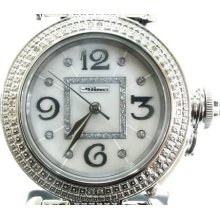 Ladies Women Diamond JoJino Watch Round Cut Joe Rodeo IJ-1049 0.12ct