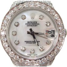 Ladies Women Rolex Collection Watch Datejust Steel 179384 12.55ct