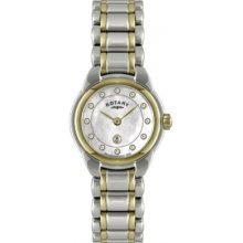 LB02602-41L Rotary Ladies Two Tone Watch