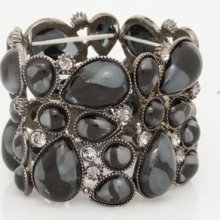 Le Chateau - Gemstone Encrusted Cuff