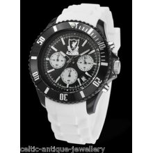 Liverpool Football Chronograph Sports Watch Official Uk Merchandise 5atm Wr