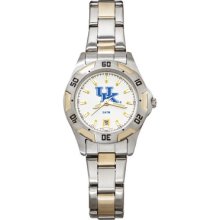 LogoArt College All-Pro Women's Watch Color: Two-Tone, Team: University of Kentucky