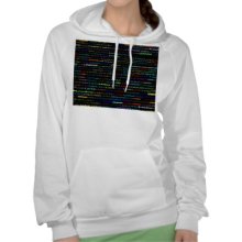 London Text Design I Fleece Pullover Hoodie W