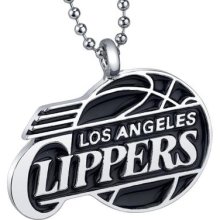 Los Angeles Clippers Basketball Chain Pendant Charm Official Licensed Nba Black