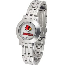 Louisville Cardinals Womens Steel Dynasty Watch