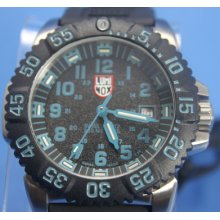 Luminox 3153 Black & Blue Colormark Navy Seal Diver Watch