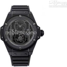 Luxury Mens Automatic Big Bang King Power Black Pvd Mechanical Sport